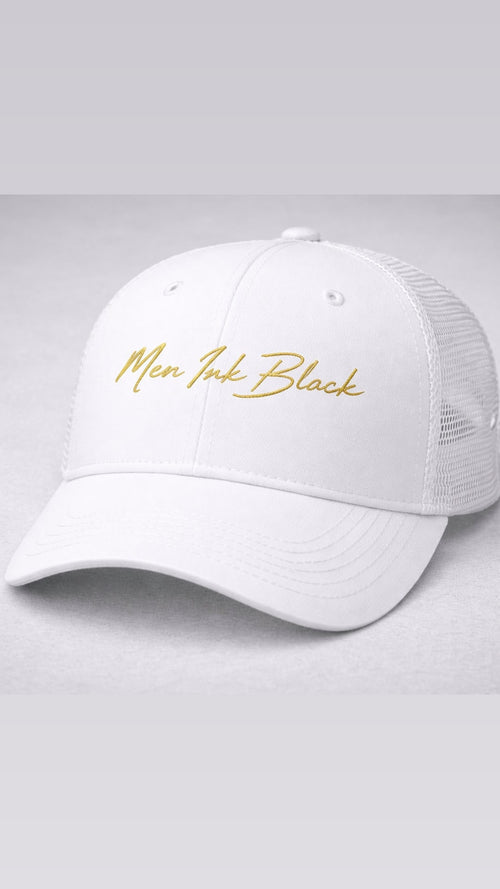 Casquette brodée Men Ink Black